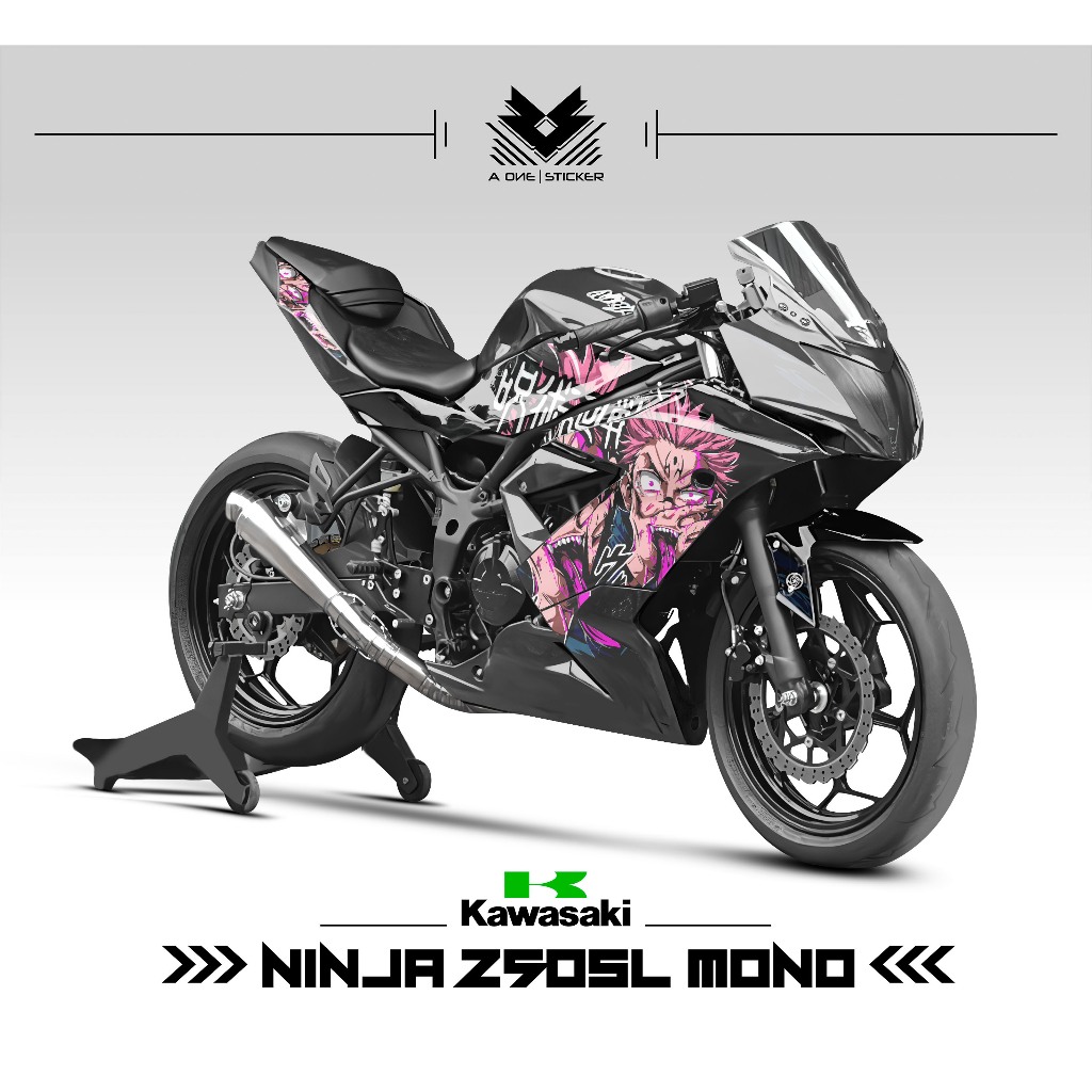 Striping NINJA 250SL MONO MOTIF 12 / สติ๊กเกอร์ / NINJA250RR MONO / 250 / RR MONO / 250RR MONO / DEC