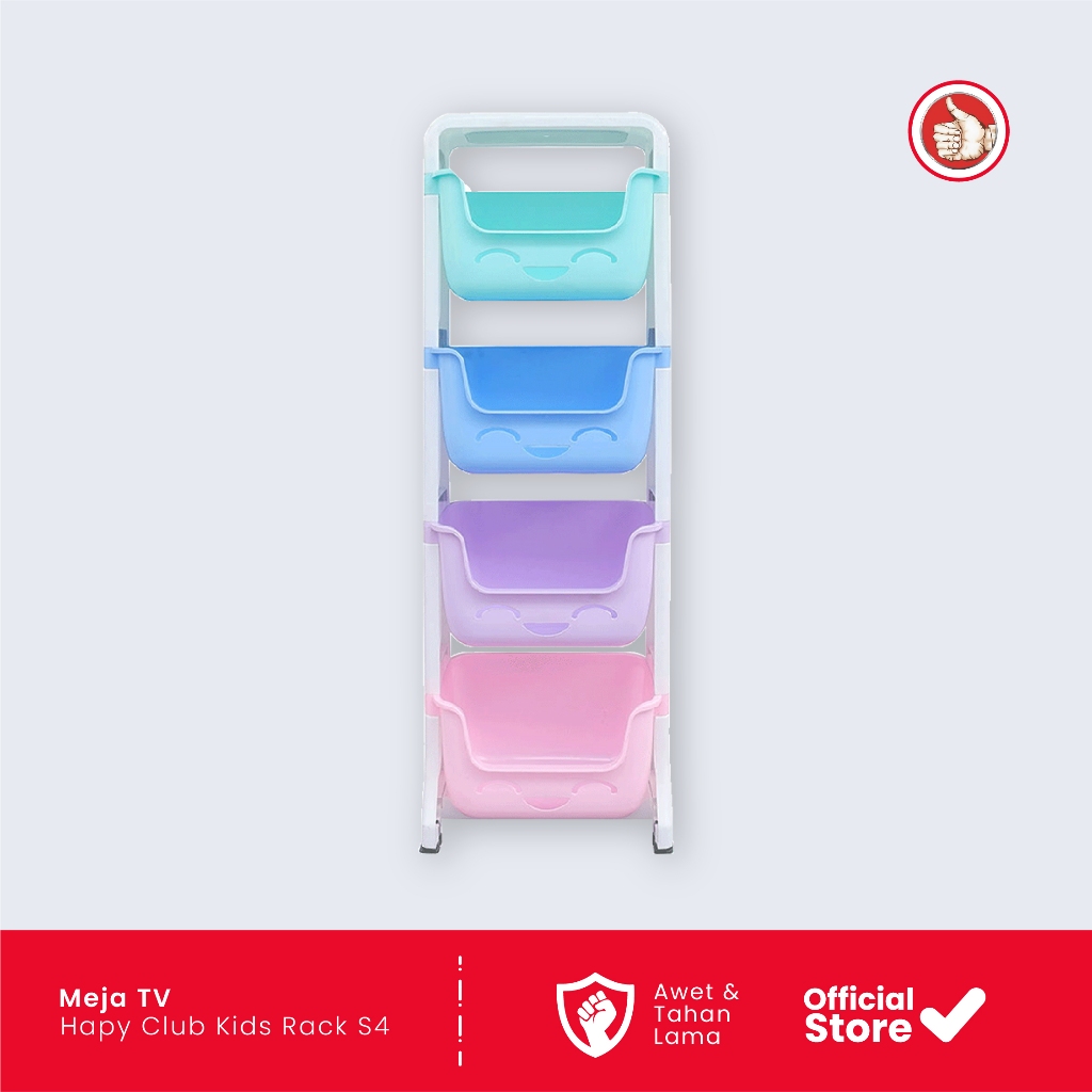 เฟอร์นิเจอร์ THUBM || HAPPY CLUB KIDS RACK/TOY RACK/SNACK RACK/หลังคาอเนกประสงค์สี