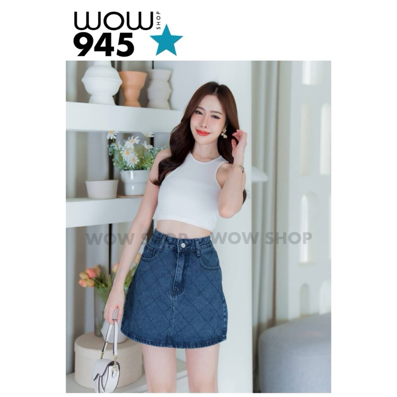 WOW 945 IMPORTED BANGKOK JEANS SKIRT