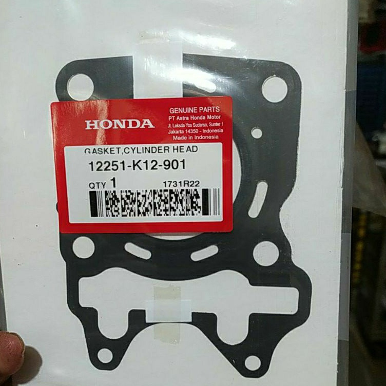 CODE J79O DEKSEL GASKET VARIO125 125LED 1 ORIGINAL 12251kzr61 12251k12k77