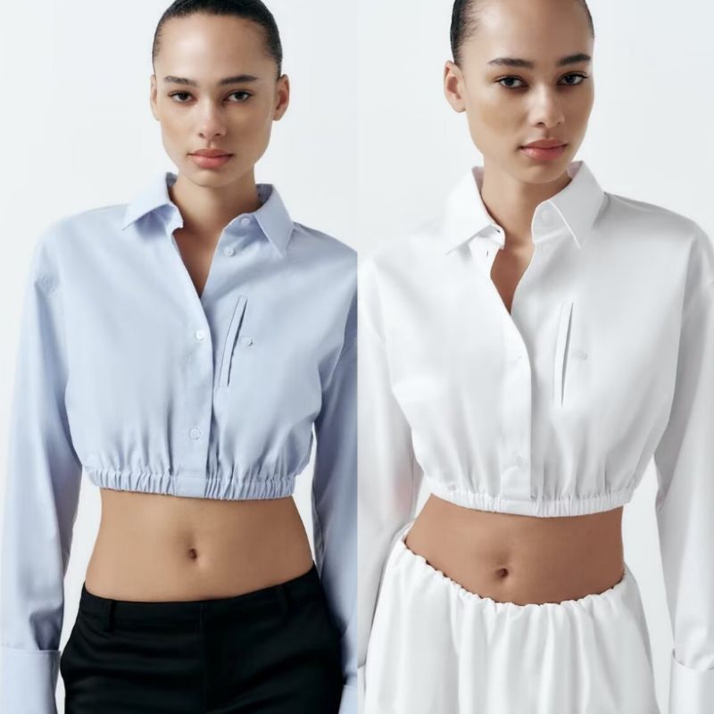 เสื้อครอป 74078*****