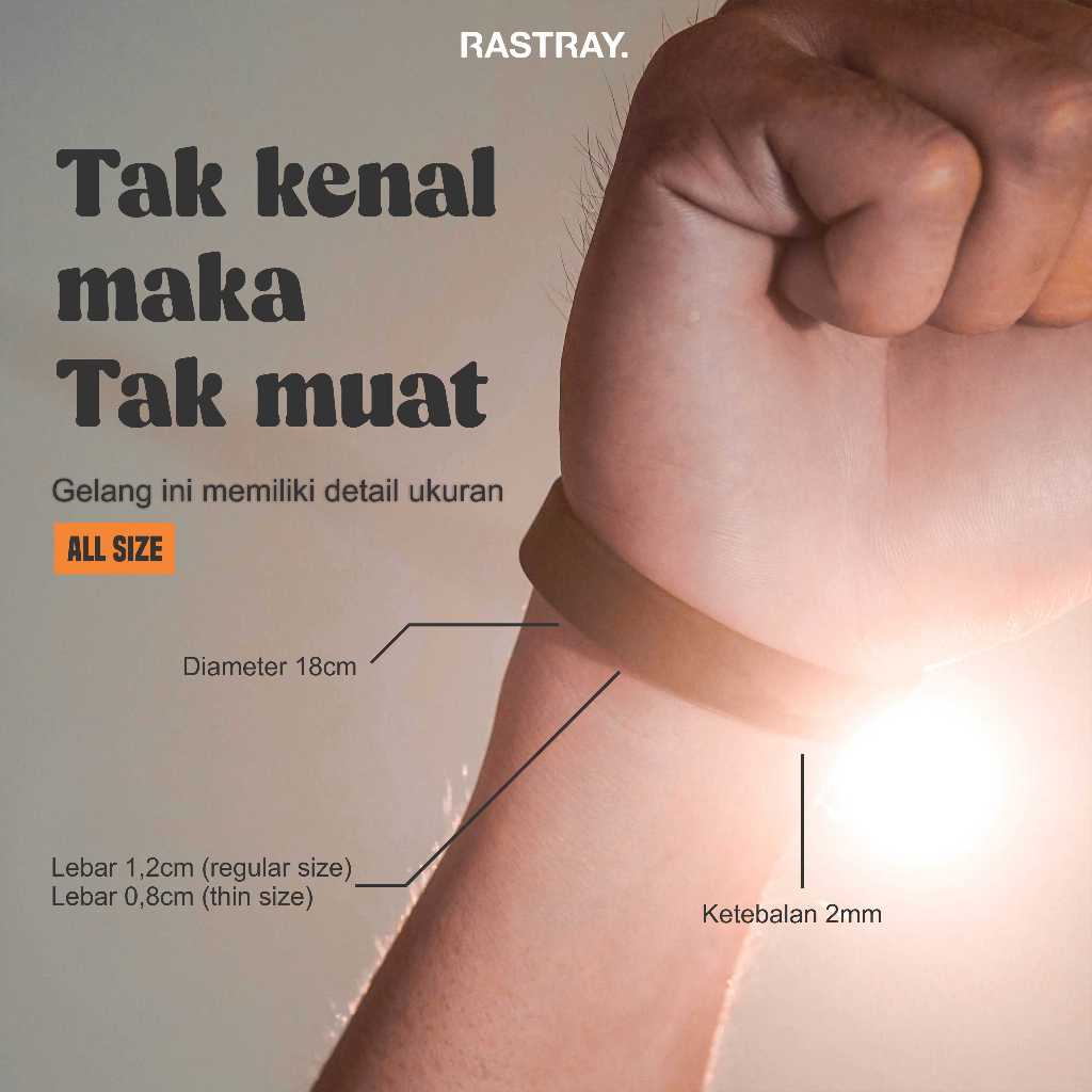 RASTRAY BRACELET - "PEACE" ผู้ชายและผู้หญิง BRACELET