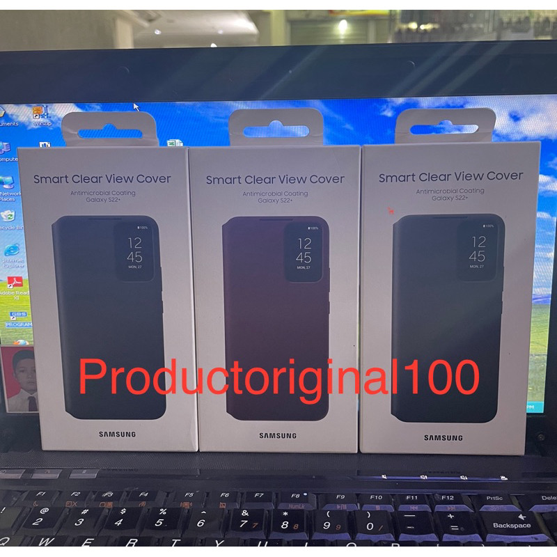 Samsung Smart Clear View Cover S22+ Original 10% - S22 Plus