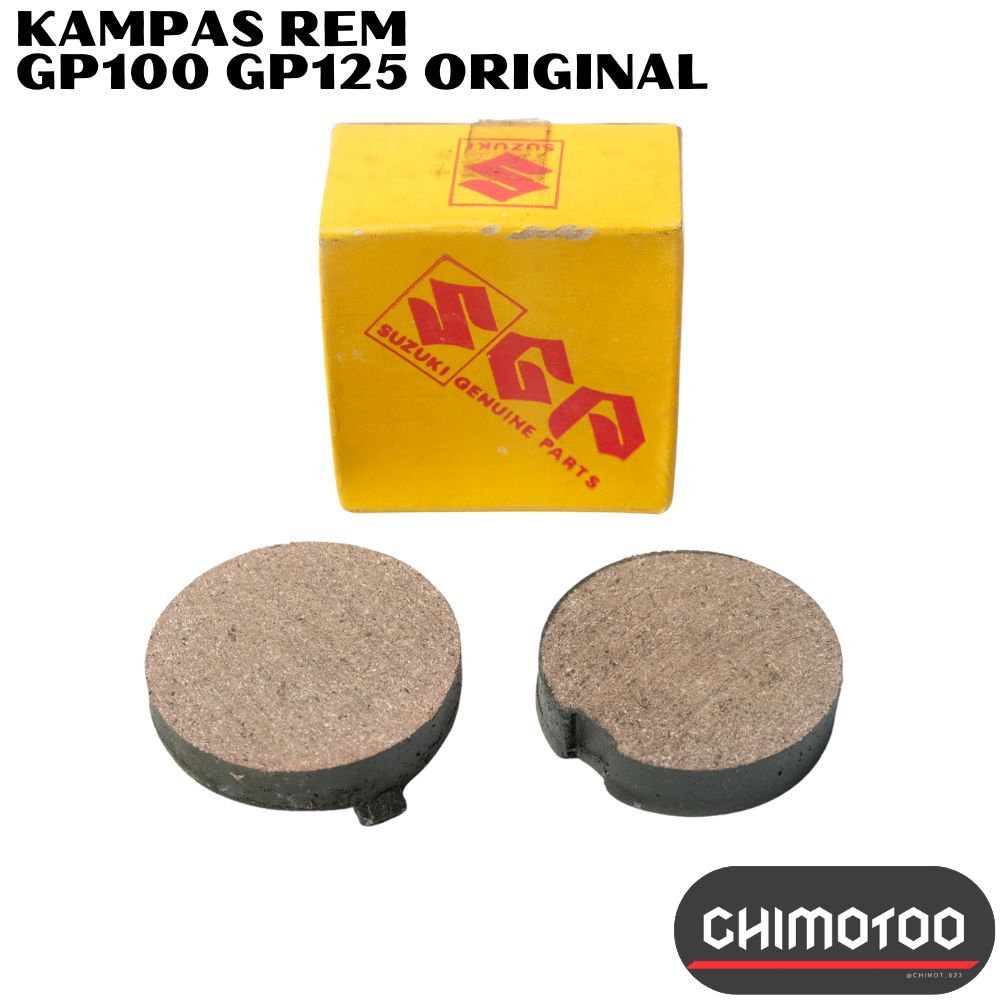 ผ้าเบรคหน้าสําหรับ Suzuki Gp100 Gp 100 Gp125 Gp 125 Original