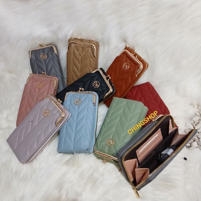 HP 1Res OA-9 Brace Mobile Phone Wallet Womens Sling Phone Bag