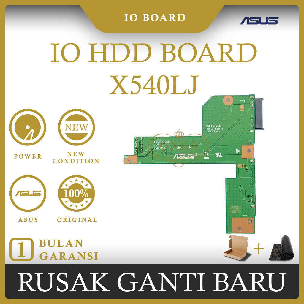 IO HDD BOARD แล็ปท็อป ASUS X540 X540LJ REV 2.0 ต้นฉบับ