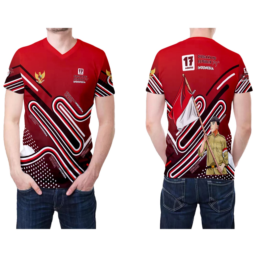 COOL sublimation jersey 17 AUGUST 79 YEARS FULL PRINTING OW NECK ใหม่ล่าสุด ไม่ซ้ําใคร แตกต่างจากอื่