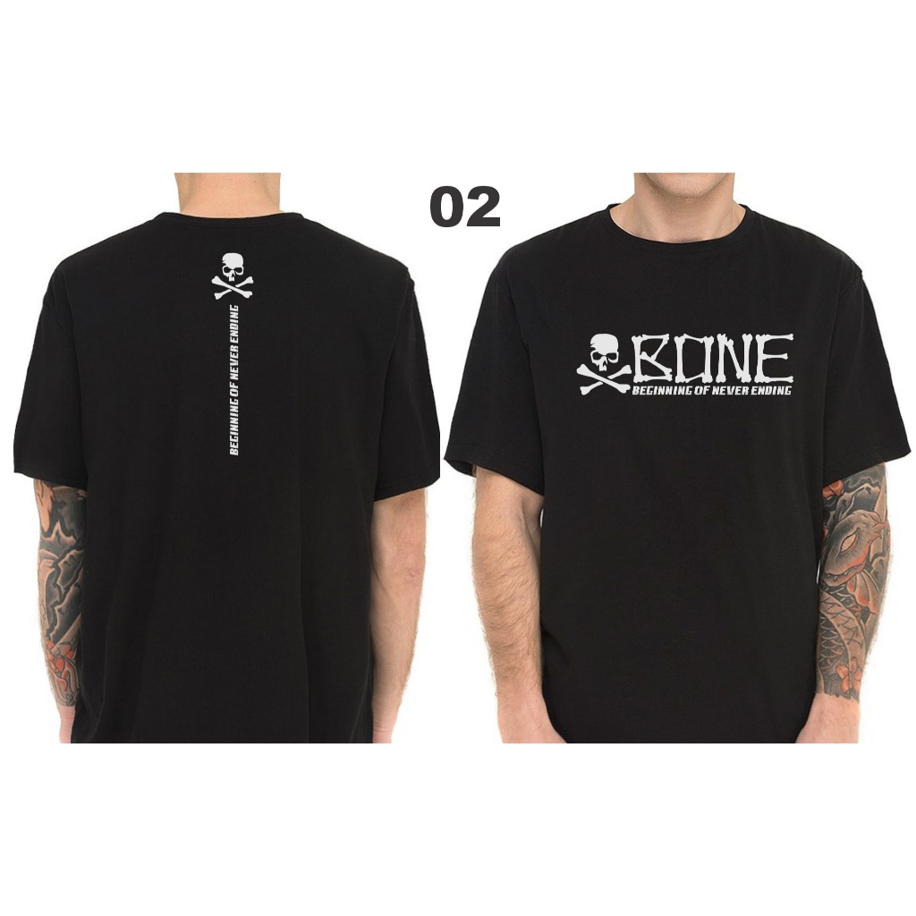 BONE FISHING T-SHIRT / FISHING CLOTHES / เสื้อยืดพรีเมี่ยม