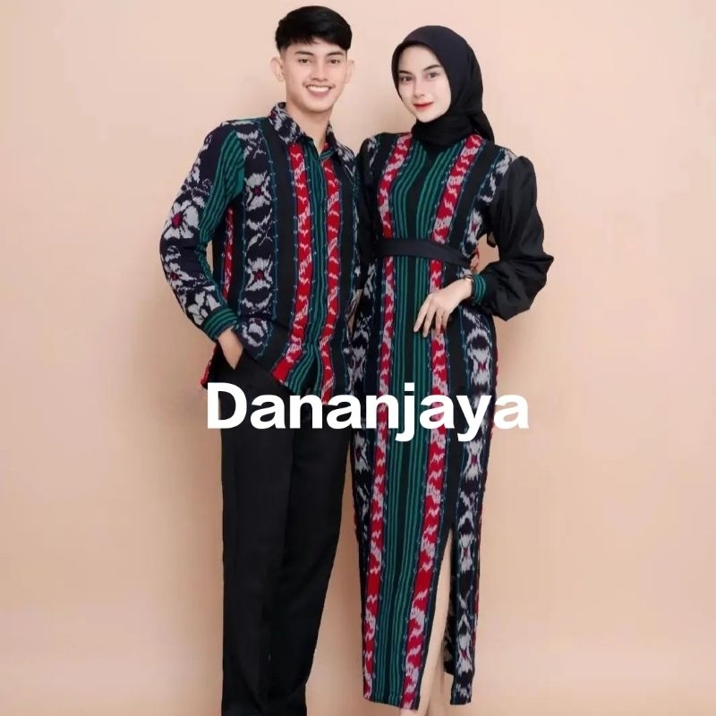 KEMEJA KARINA BLACK ROSE COUPLE WOVEN DRESS เสื้อเชิ้ตผู้หญิง PREWEDDING SIMPLE LONG SHIRT สําหรับผู
