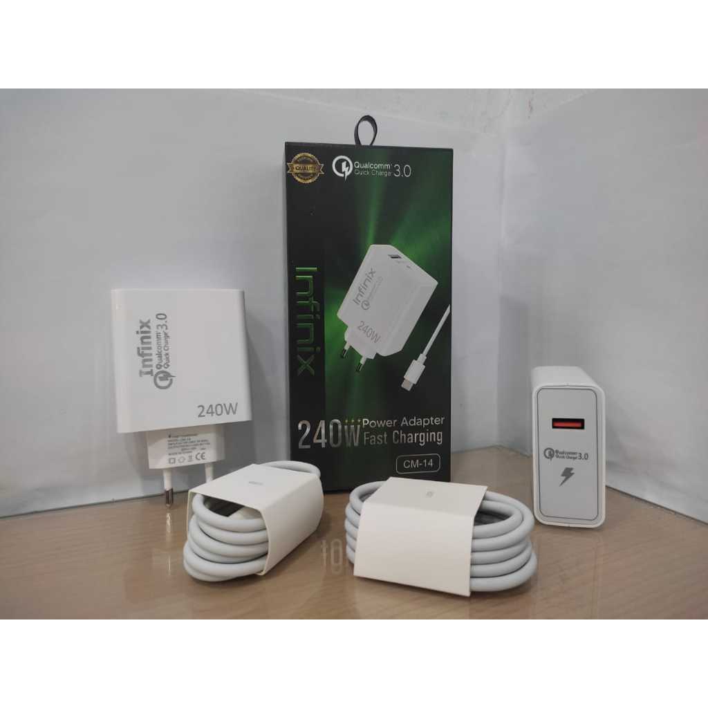TRAVEL CHARGER INFINIX TYPE C 240W ต้นฉบับ 100%