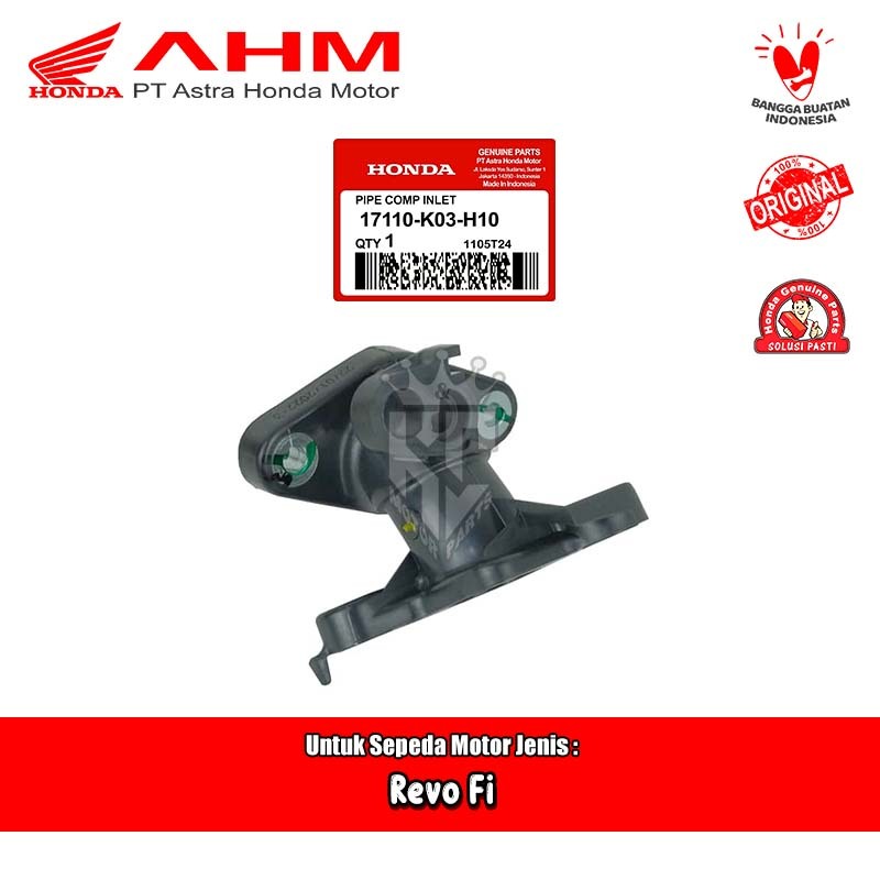 Manipul ฉนวน Intek Honda Revo Fit x Fi Original AHM 17110-K03-H10