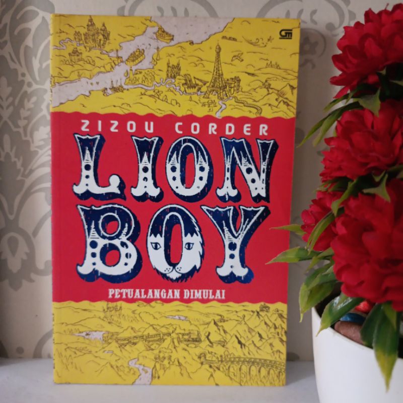 TEENAGE NOVEL ดั้งเดิม - LION BOY, ADVENTURES STARTING โดย Zizou Corder