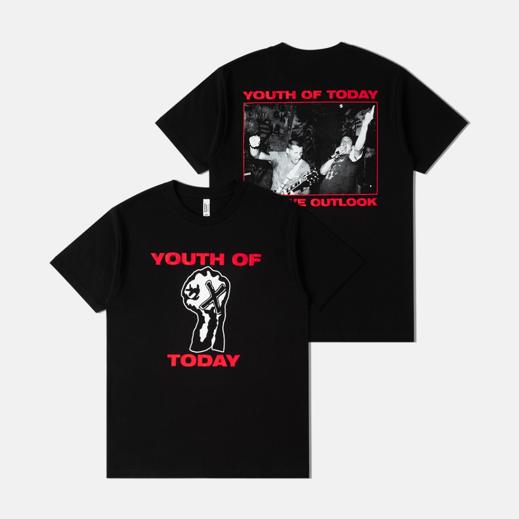 [HOT] Youth Of Today - เสื้อยืด Positive Outlook