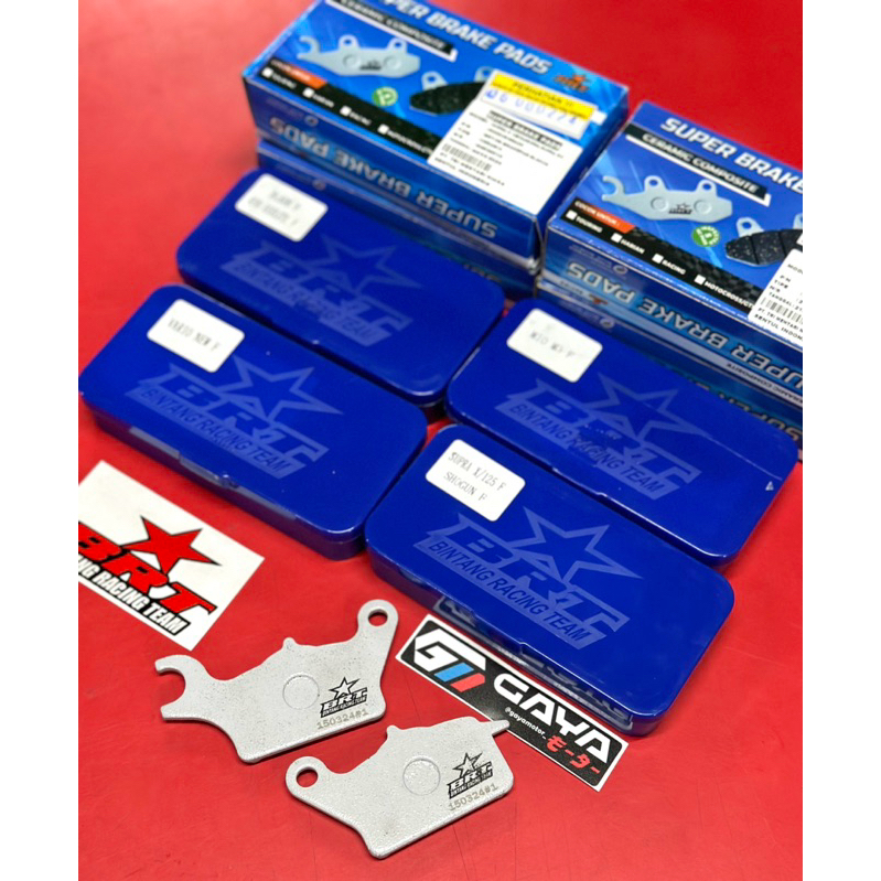 ด้านหน้าเบรค PADS BRT H5 CERAMIC GENIO VARIO 125 NMAX AEROX MIO M3 SUPRA X 125 REVO JUPITER MX 135 B