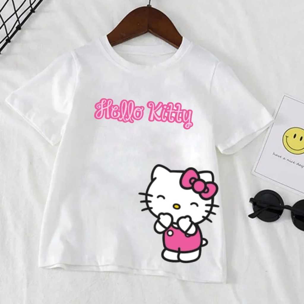 Herlin Collection_เสื้อยืด Current Hallo Kitty Uyu_เสื้อยืดเด็กและผู้ใหญ่