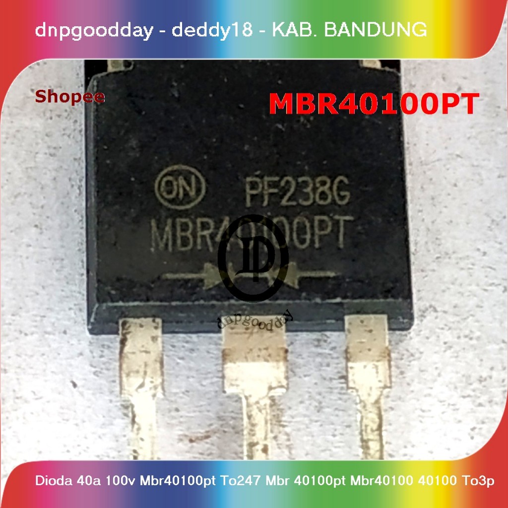 ไดโอด 40a 100v smbr40100pt to247 smbr 40100pt smbr40100 40100 to3p