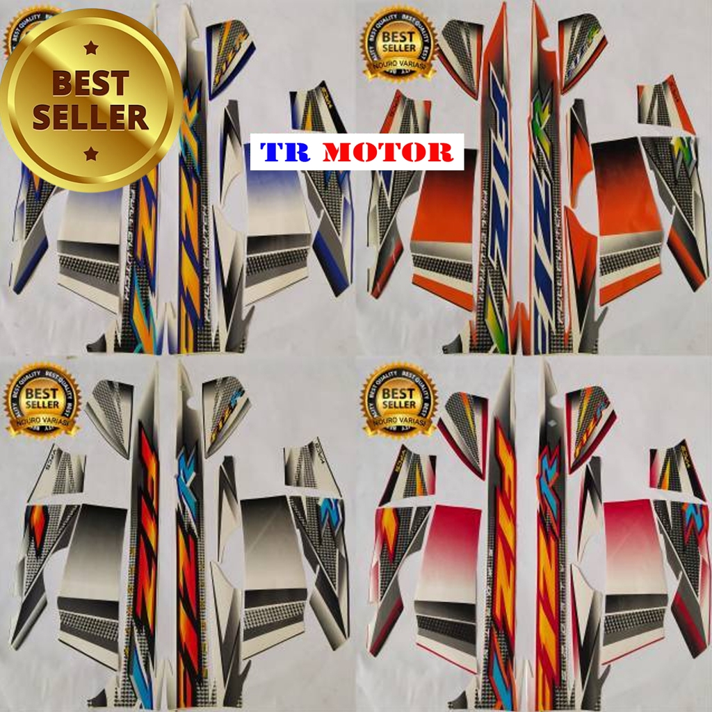 Yamaha Fizr Fiz r F1 Zr 2004 Striping Stickers Standard Body List Stickers