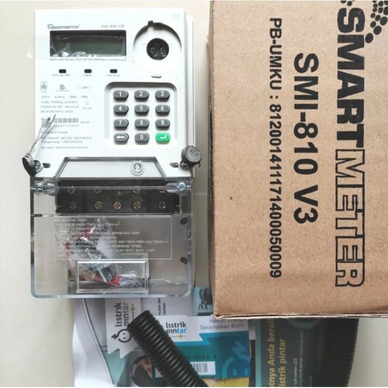 SMART METER ยี่ห้อ PREPAID KWH TOKEN 5(60)A