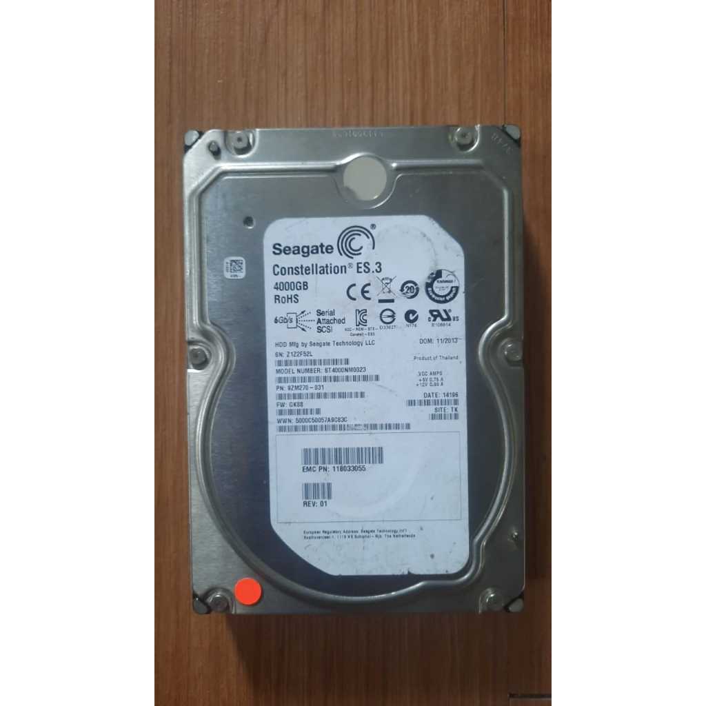 Seagate Constellation ES SAS 6Gb/s 400 GB RoHS PN 9ZM270-031