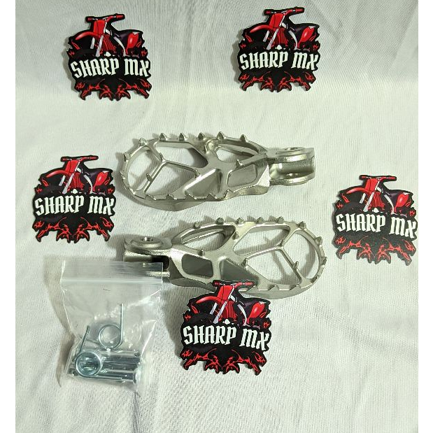 Footsteps Footrest บันไดหน้า Dural Steel KLX WR CRF Universal KTM รุ่น