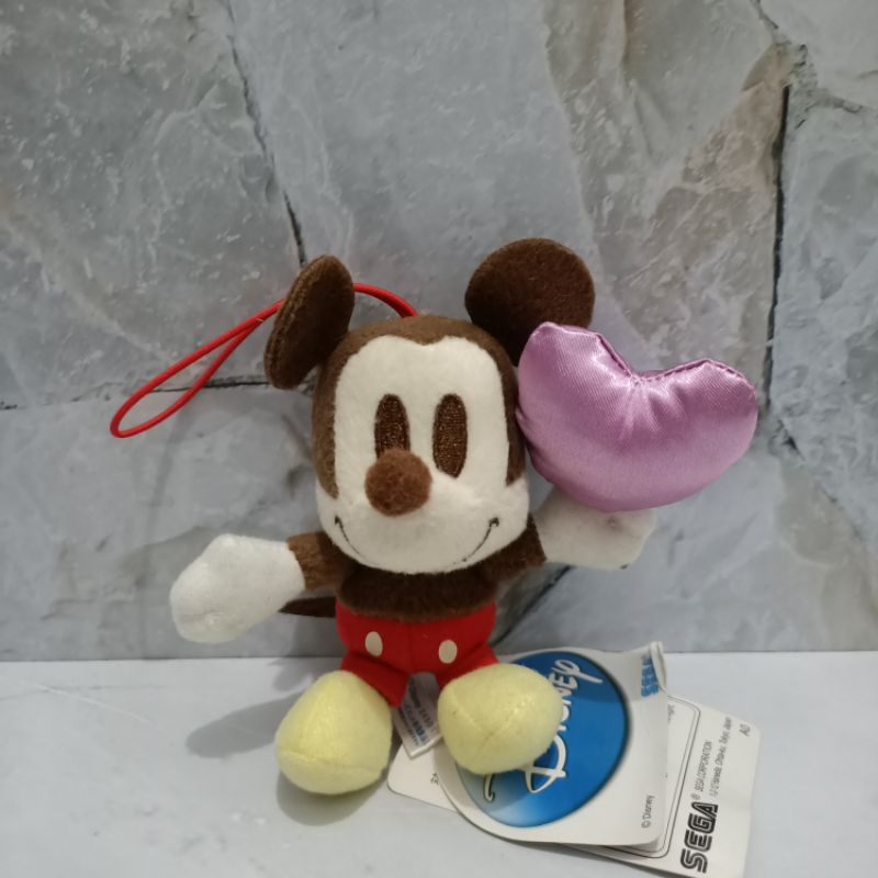 Ganci/keychain/keyring/bagcharm Mickey Mouse Doll Original Disney Newtag