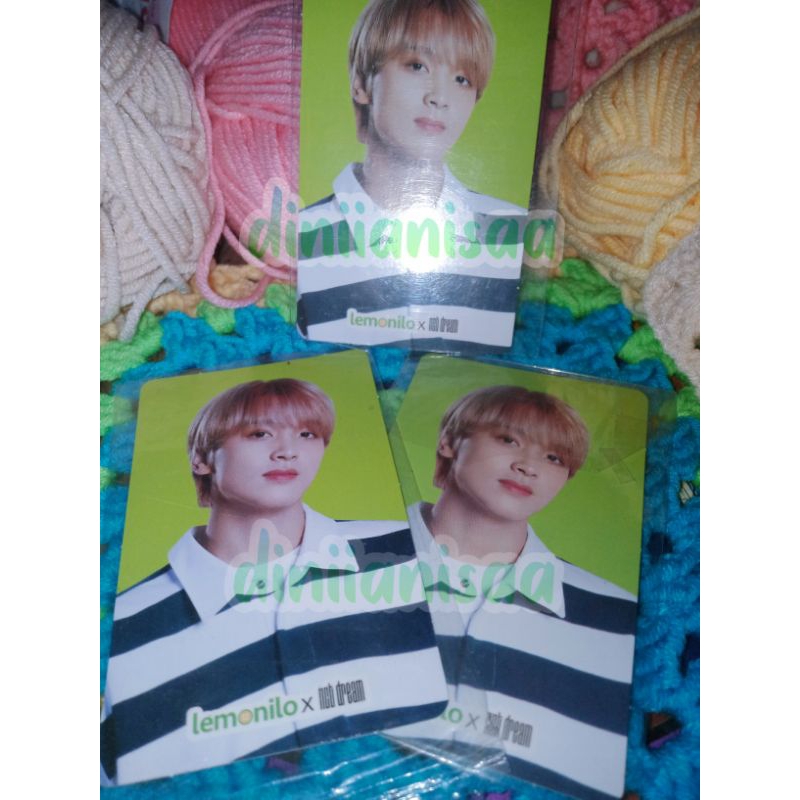 NCT Official Photocard Lemony BunNCT Dream Haechan