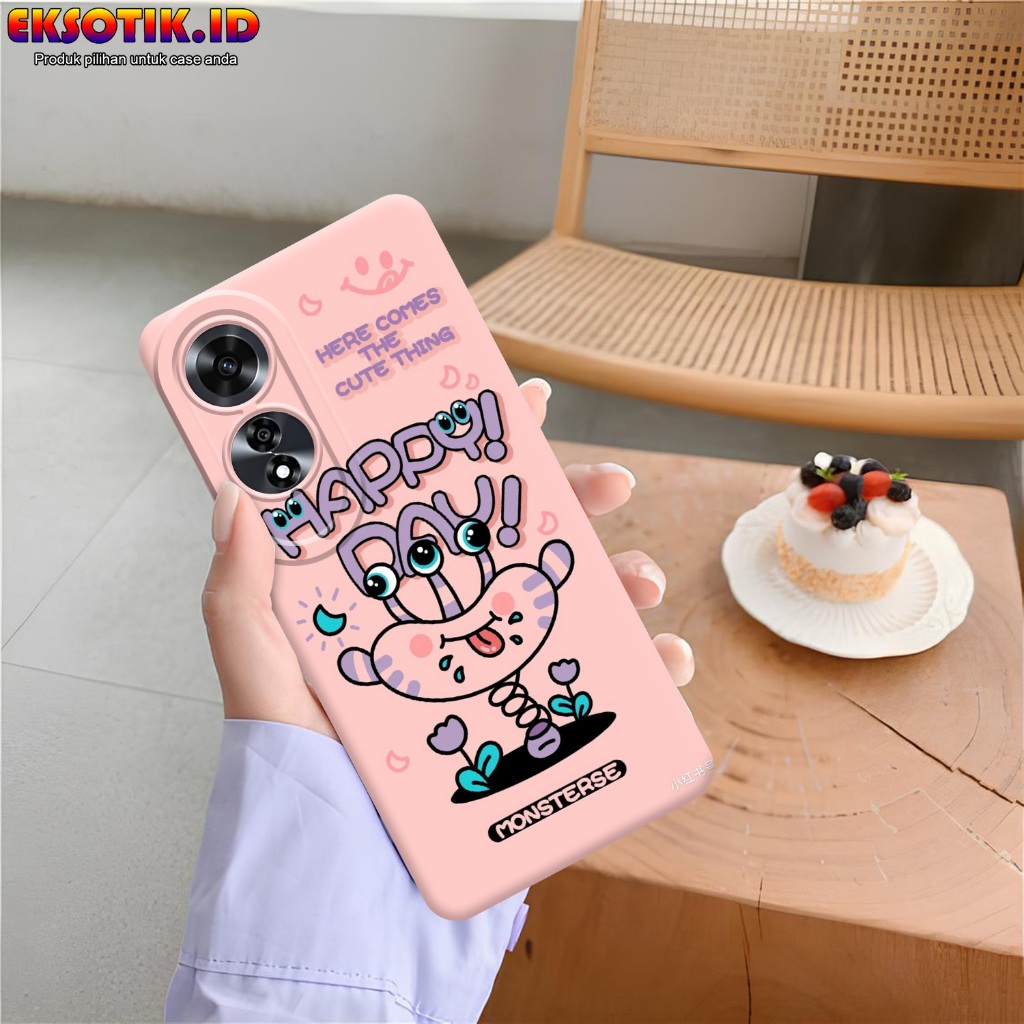 เคส Oppo A60 - เคส Oppo A60 - เคสแฟชั่นล่าสุด - Oppo A60 Silicone - Cool and Cute Motifs - Oppo A60 