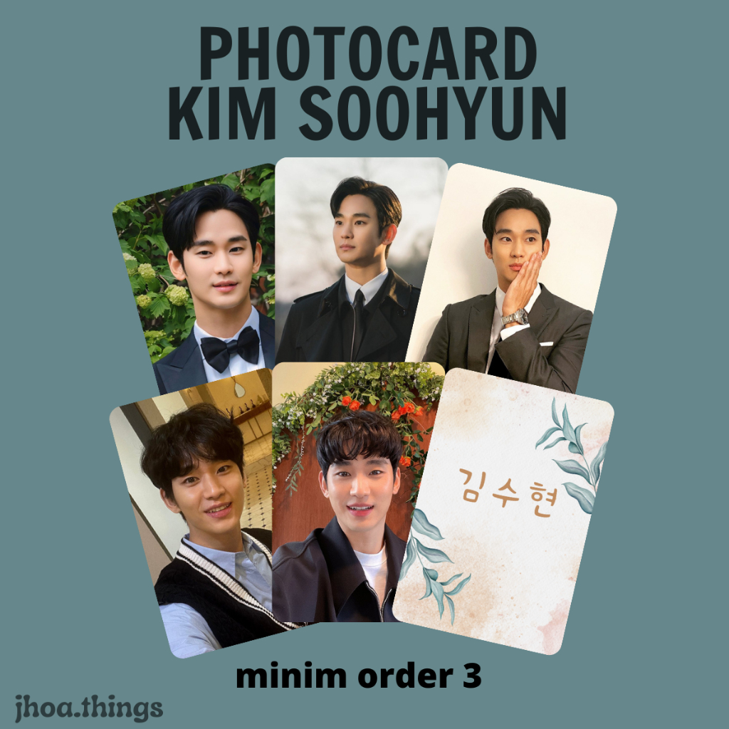 [UNOFFICIAL] Photocard KIM SOOHYUN SOO HYUN ACTOR KOREA QUEEN OF TEARS