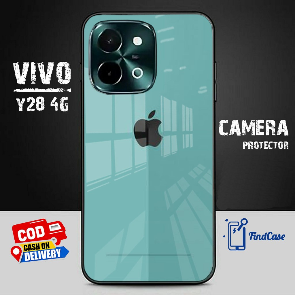 HP Softcase Glass Motif FIND CASE - VIVO Y28 4G - เคส VIVO Y28 4G ล่าสุด - เคสโทรศัพท์ VIVO Y28 4G -