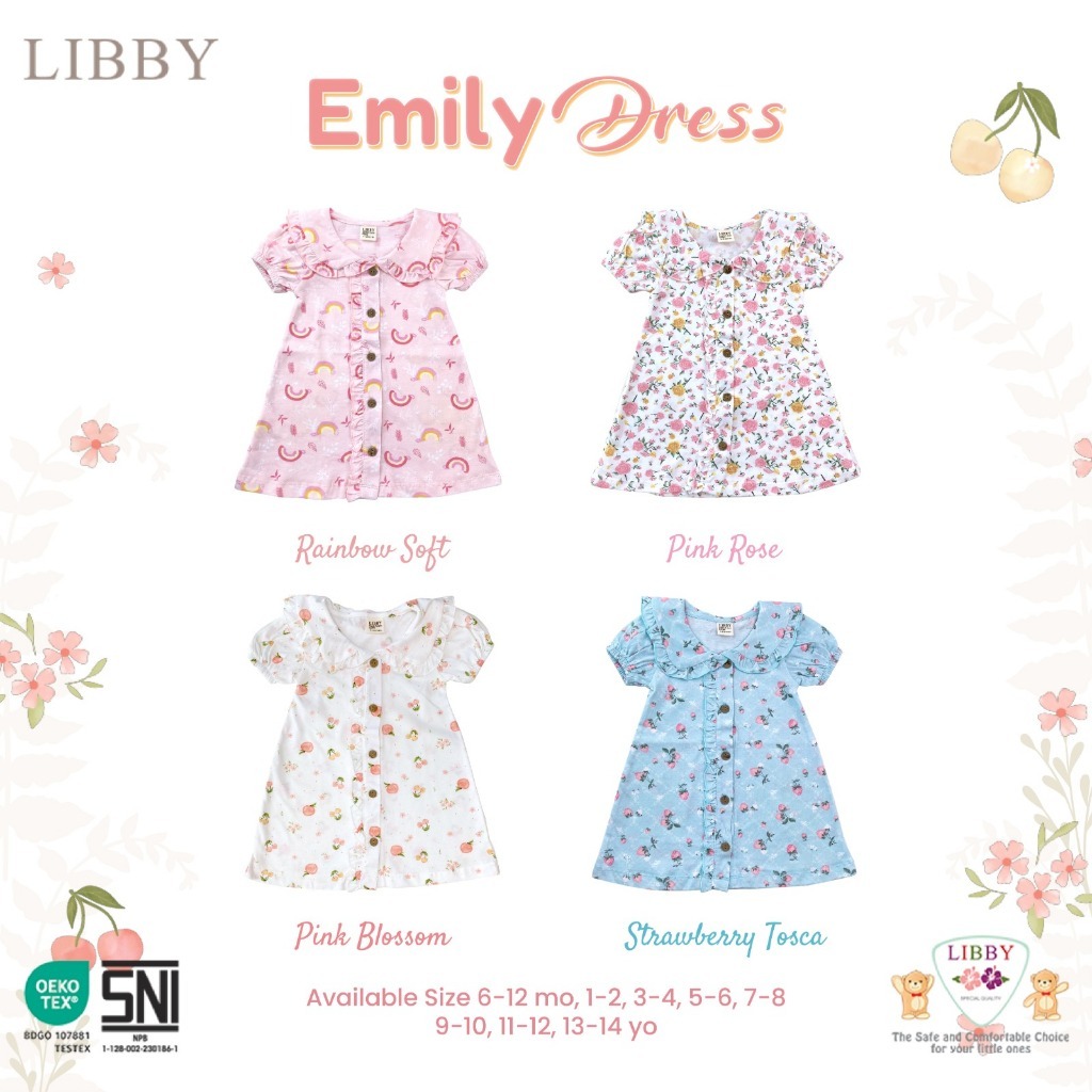Libby Baby Emily Dress ชุดเดรสเด็กผู้หญิง