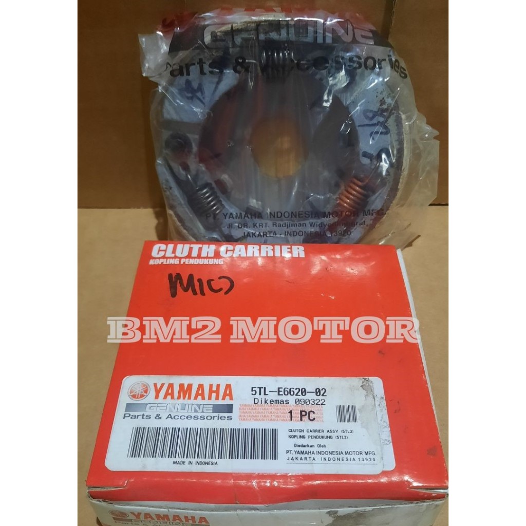 Original YAMAHA Mio Sporty Double Clutch Assy/เท่านั้น 5TL-E6620-02/5TL-WE662-00