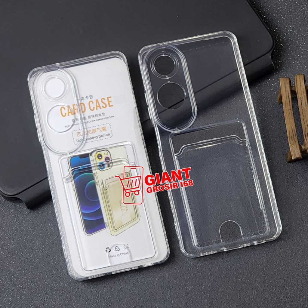 Oppo A60 4G Clear Card Slot Clear Card Case Oppo A60 4G