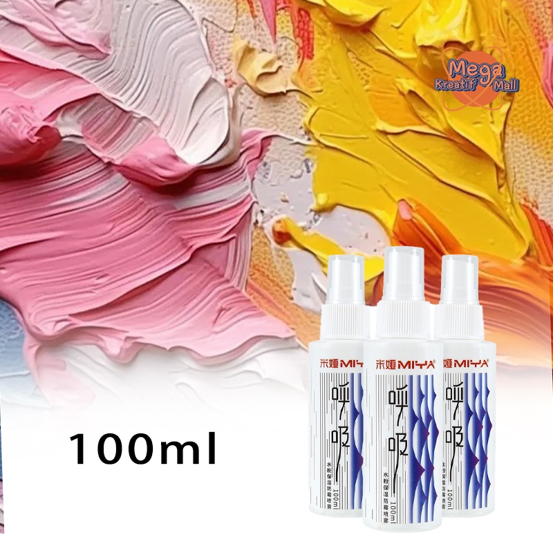 สเปรย์ Gouache 100 มล. Miya Himi Gouache Anticrak Moisturizing Moisturizing Gouache