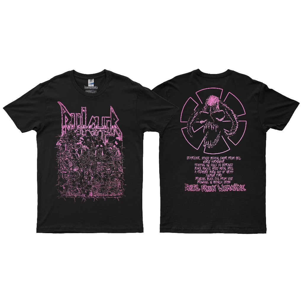เสื้อยืด BUCHER - Bestial Fukkin Warmachine