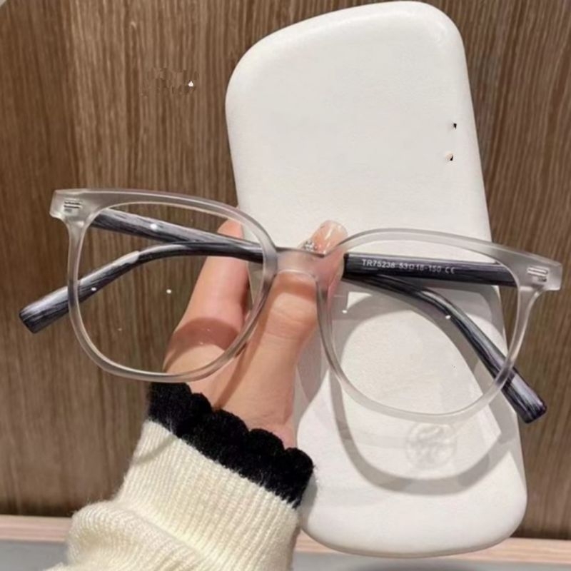 Ziggy woodgrain กรอบแว่นตา 5238 การออกแบบญี่ปุ่น photochromic ป้องกันรังสีลบแว่นตา