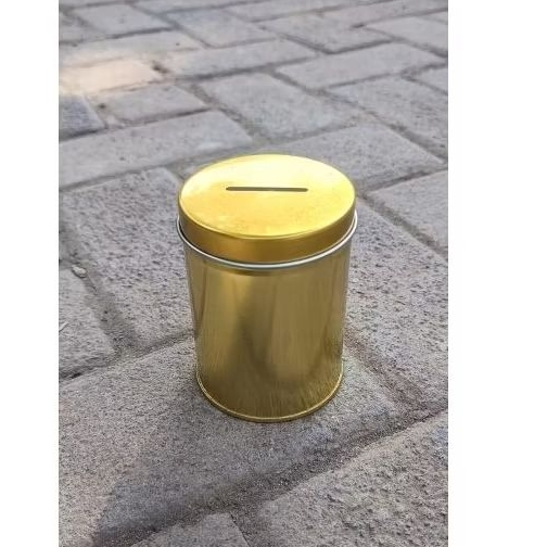 SOUVENIR CAN D7.5 T10 PIGGY BANK