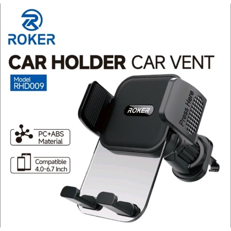 Roker RHD009 Car AC Smartphone Holder / AC Hole