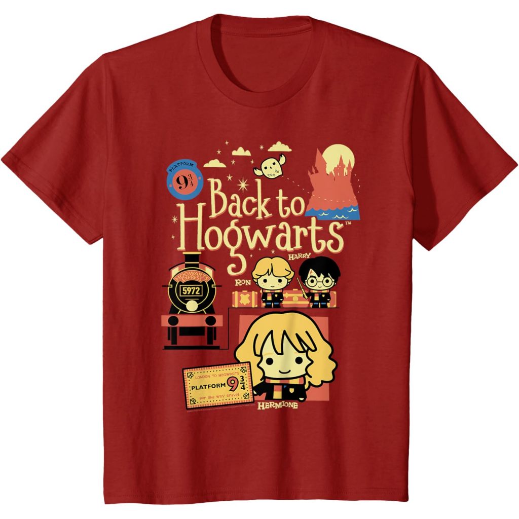 เสื้อยืด Harry Potter Chibi Back To Hogwarts พรีเมี่ยม