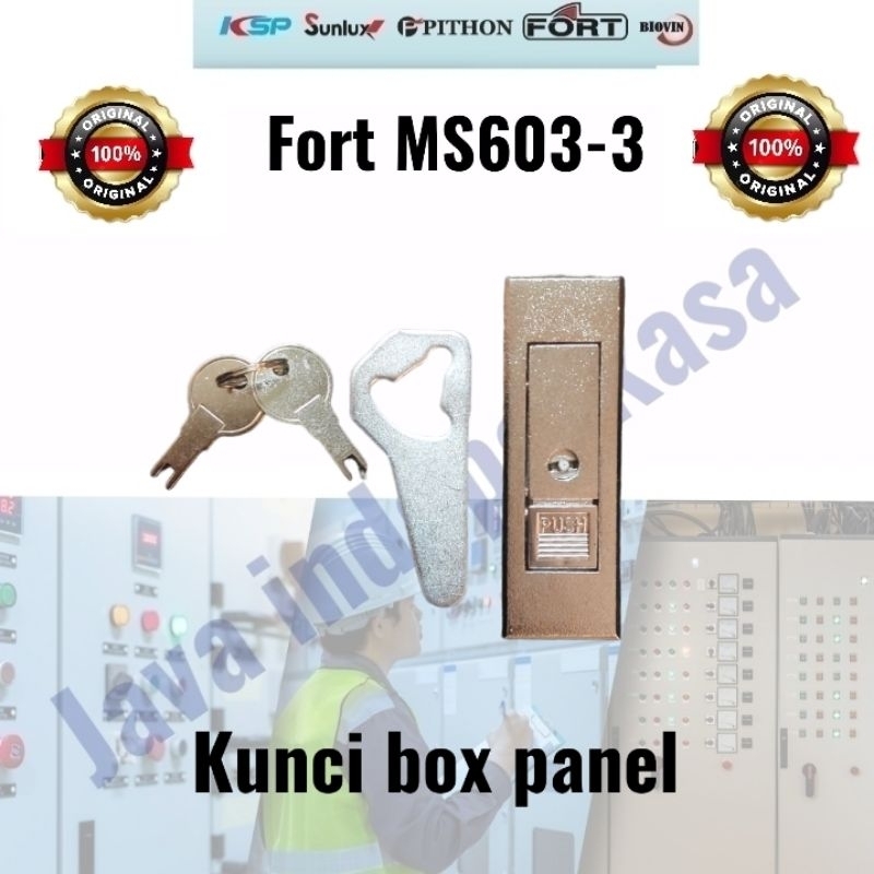 FORT MS603-3 แผงล็อคกล่องแผงไฟฟ้า