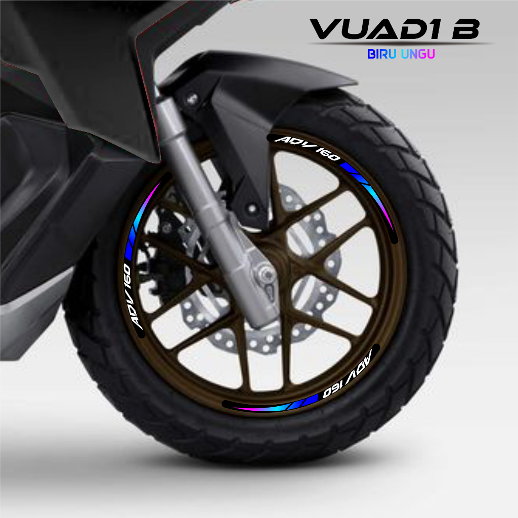 สติกเกอร์ขอบสะท้อนแสง/Nyala ADV สําหรับ Honda Adv 160/150 หมึกเลเซอร์ UV