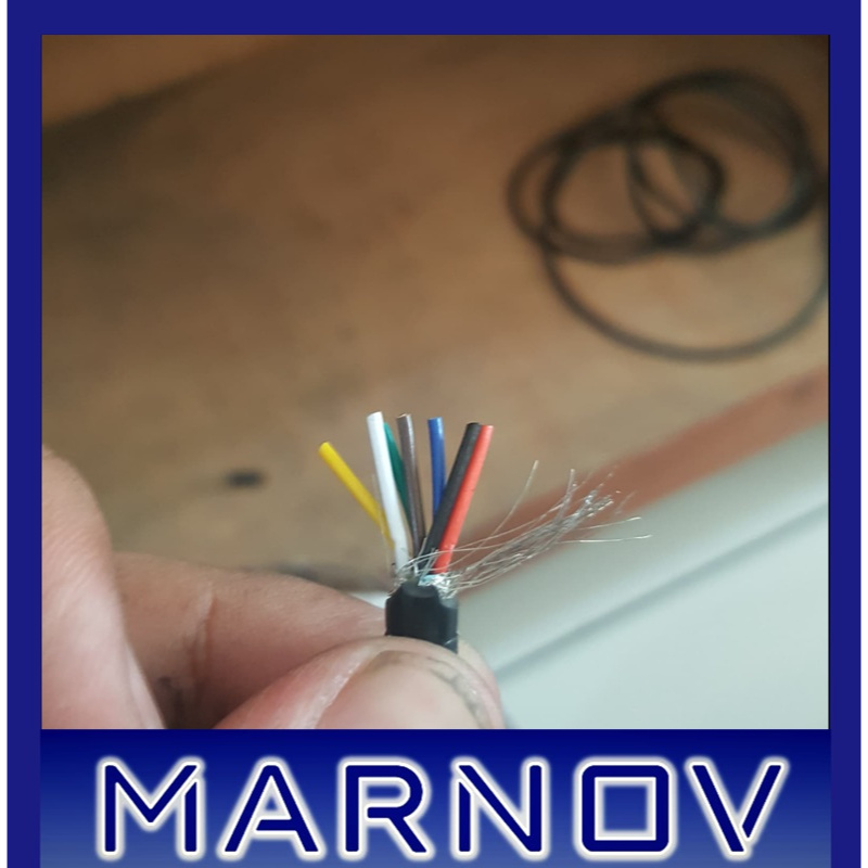 AWG 24 2547 7 Core SHIELDED AWG24 Shield 0.25mm2 หน้าจอ