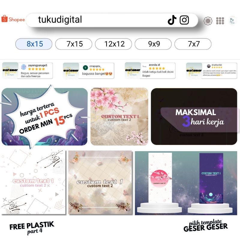 MINI ของขวัญกระดาษ MAT PHONE STRAP MAT BRACELET สร้อยคออุปกรณ์เสริมแพ็ค HP STRAP PACKAGING กระดาษ HO