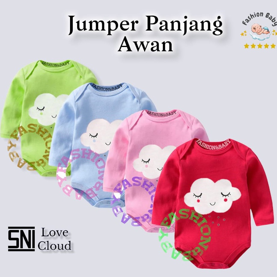 CODE H79Z จั๊มยาว Love Cloud MOTIF