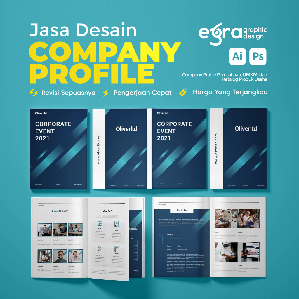 (CHEAPEST) PROFESSIONAL COMPANY PROFILE DESIGN SERVICES
