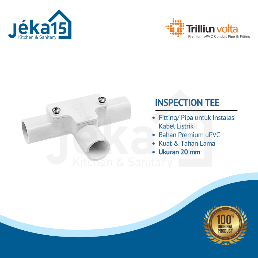เสื้อยืด TRILLIONVOLTA INSPECTION | ฟิตติ้ง PIPE UPVC