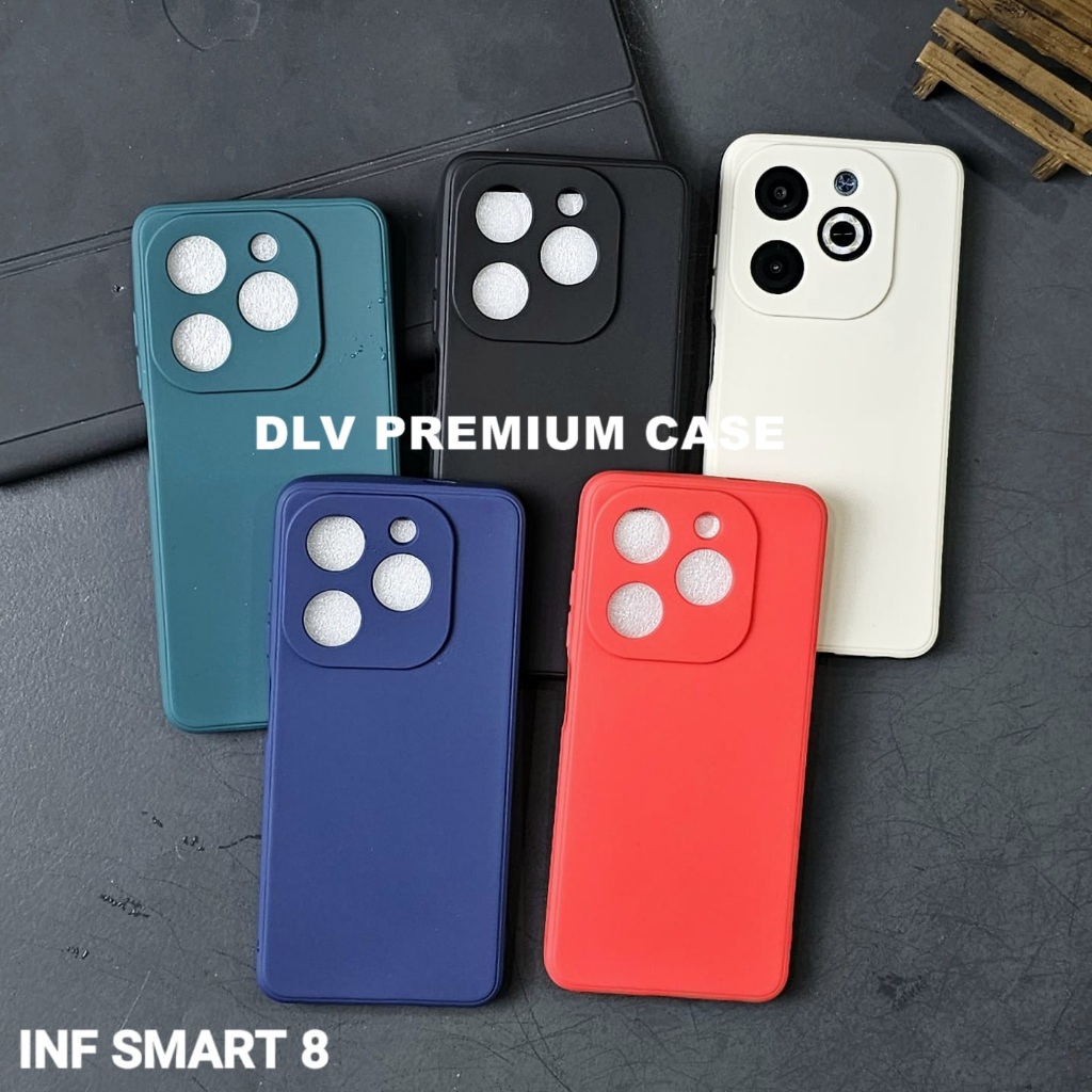 INFINIX S4 CASE MACAROON SQUARE EDGE SOFT CASE LIQUID EDGE INFINIX S4