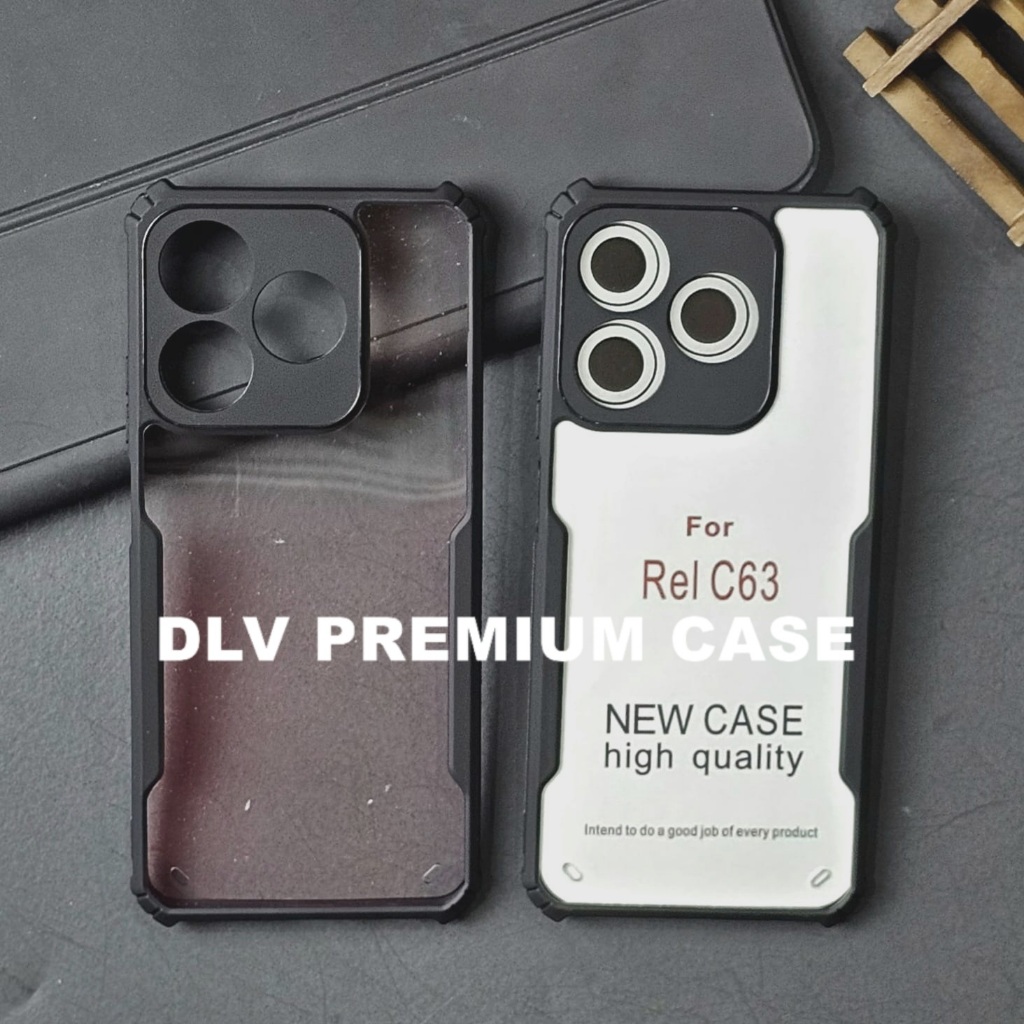REALME C63 CASE ARMOR SHOCKPROOF CASE FUSION REALME C63 FSN