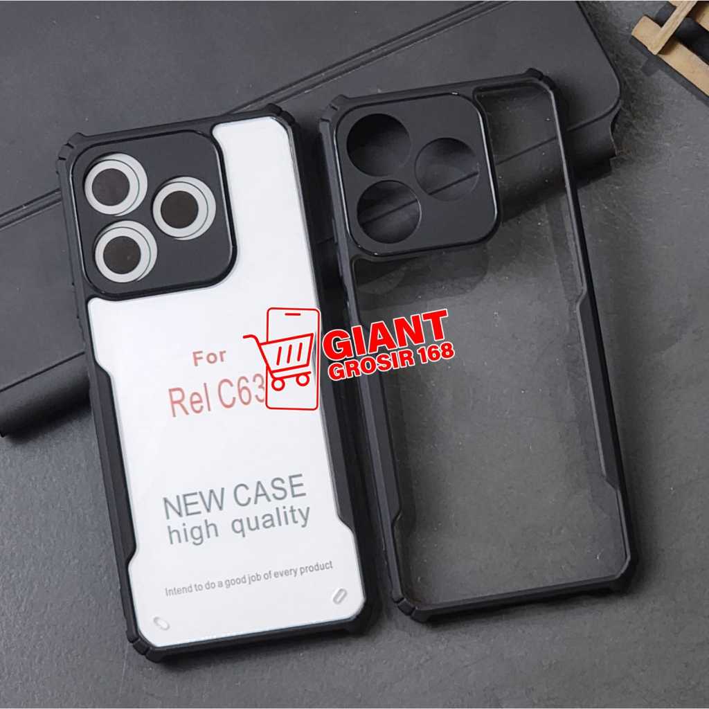 Realme C63 Realme C61 Fusion Case Armor เคสกันกระแทก hp Realme C63 Realme C61 FSN