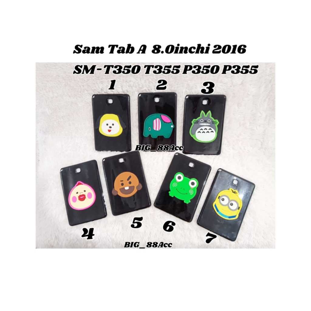 Softcase Silicon Case Image Samsung Galaxy Tab A 8.0inch 2016 T350 T355 P350 P355
