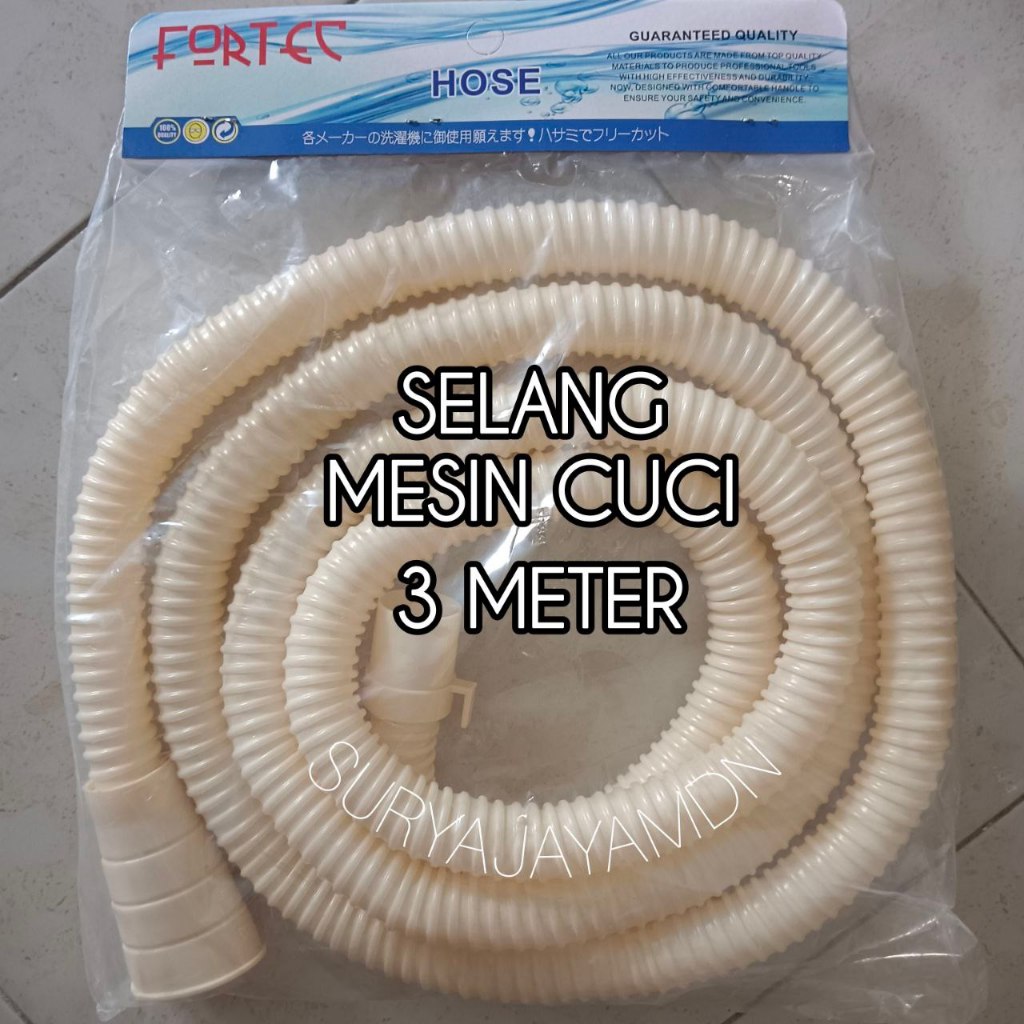 Mesin FORTEC 3-METER ท่อเครื่องซักผ้า/FORTEC ท่อระบายน้ําเครื่องซักผ้า